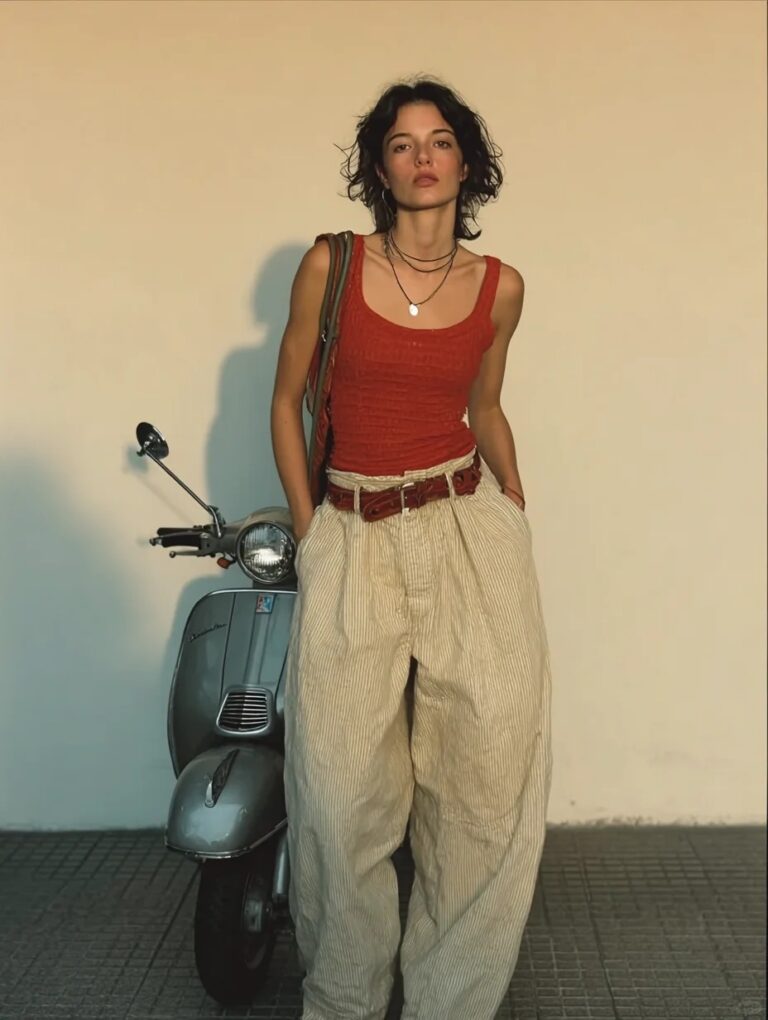 浓郁色彩系美式复古风街拍 1 雪松oceana 来自小红书网页版